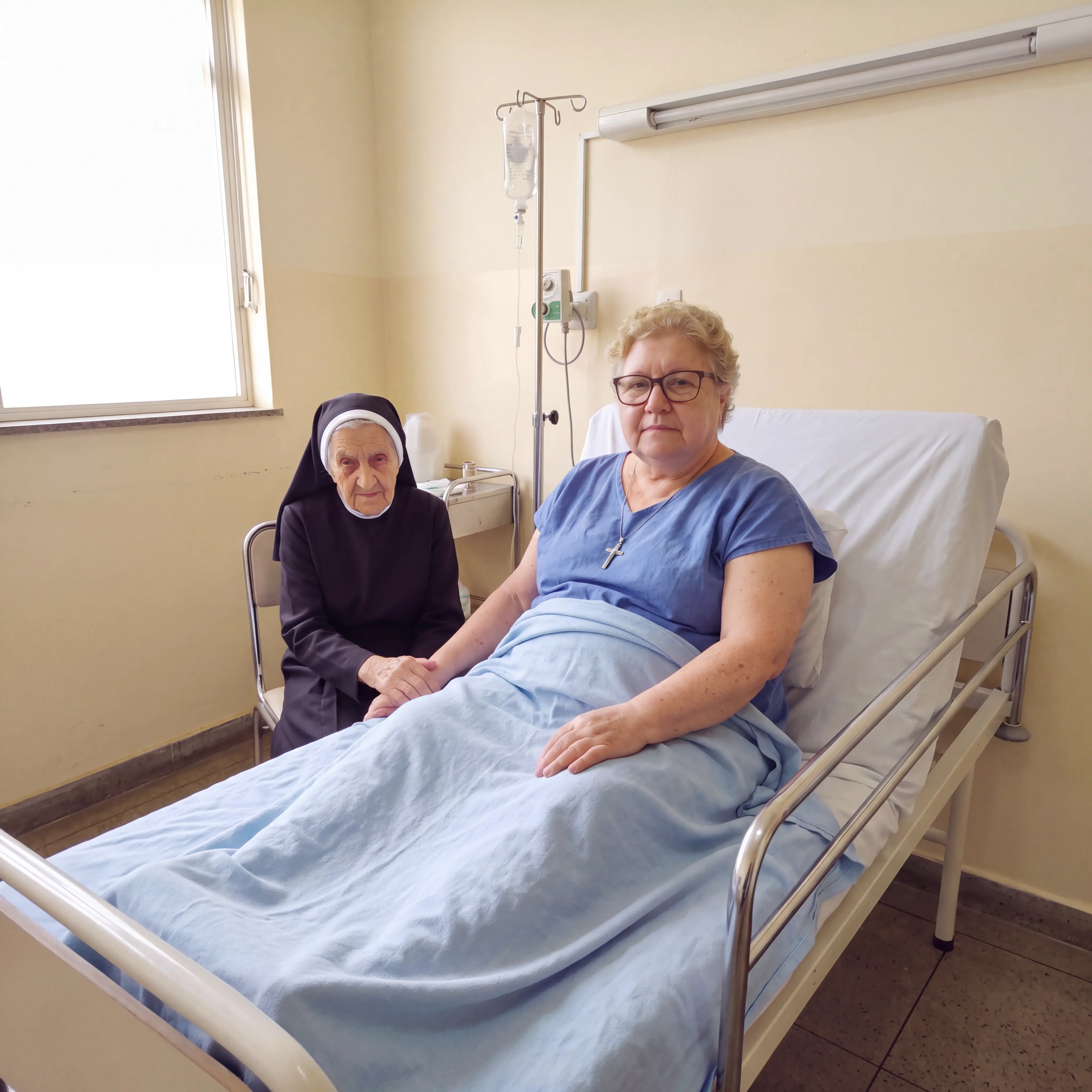 Irmã Lúcia e Irmã Doroteia no dia a dia